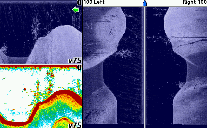 Side Imaging of a Ditch